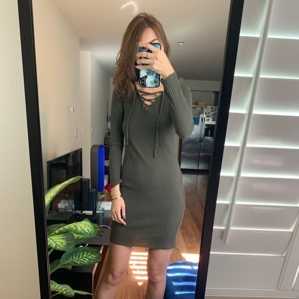 One Clothing Los Angeles sweater dress